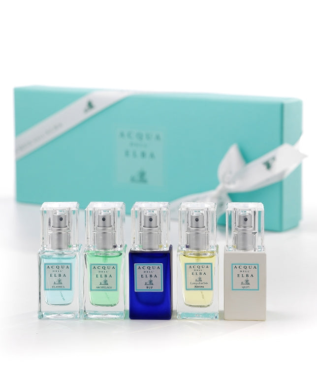 Giftset Preziosa | heren | 6 Travel Eau de parfum 15 ml | Acqua dell Elba