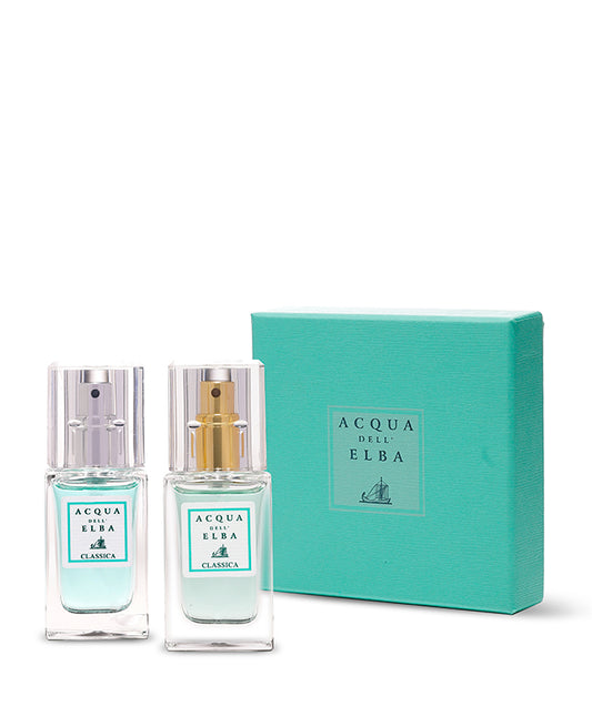 Classica Giftset - 2x15ml - Eau de Parfum voor Dame en Heer - Acqua dell Elba